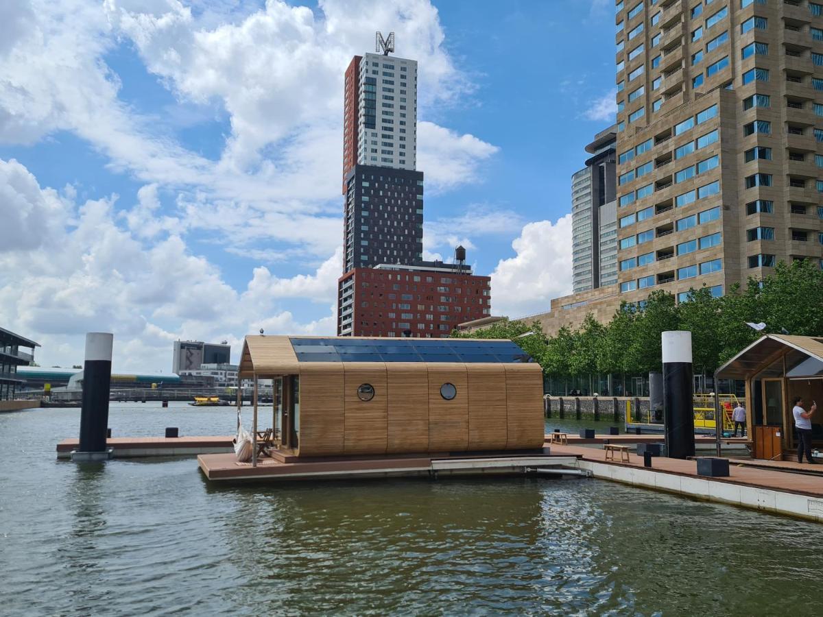 Wikkelboat Nr1 At Floating Rotterdam Rijnhavenヴィラ エクステリア 写真