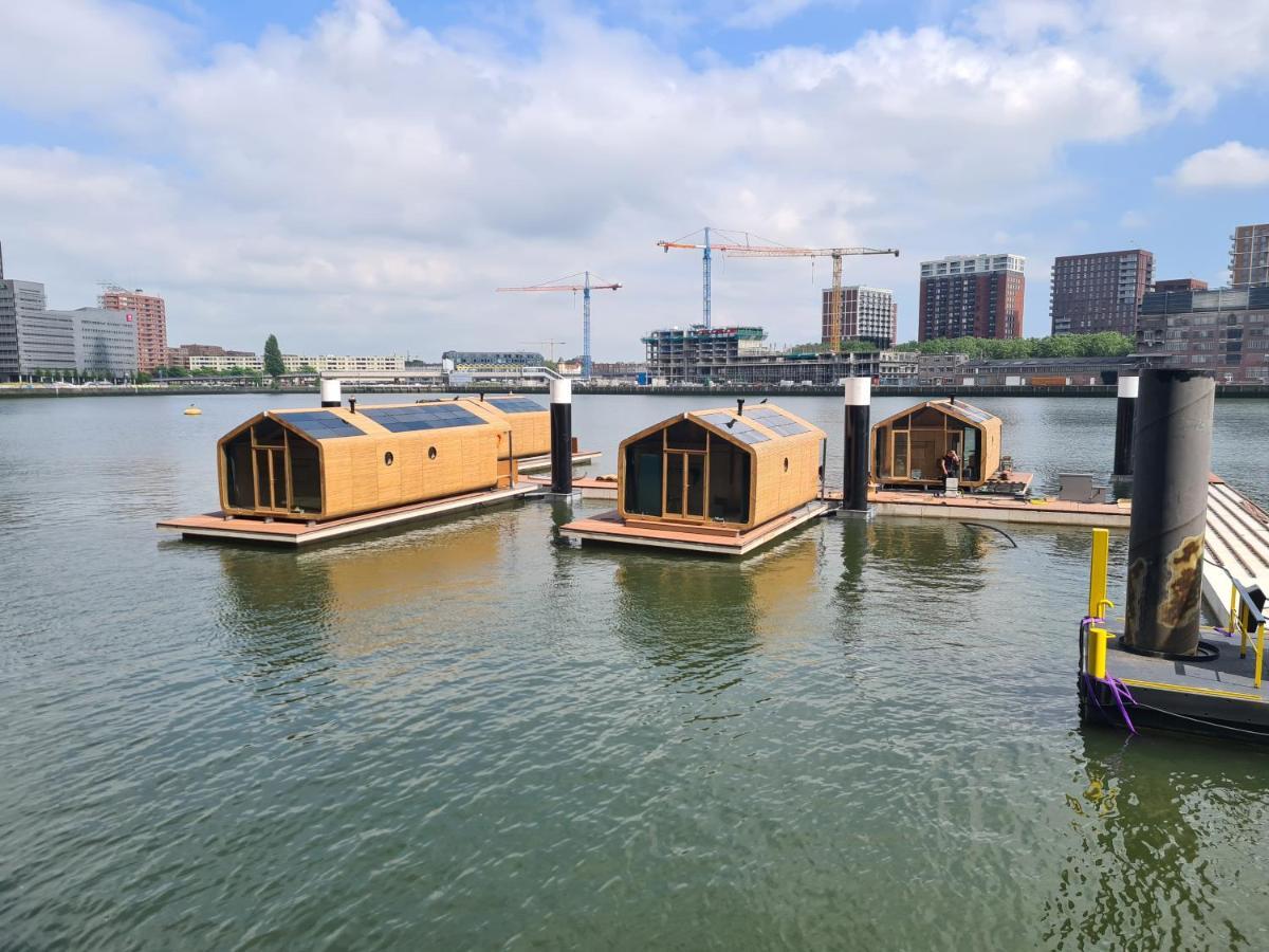 Wikkelboat Nr1 At Floating Rotterdam Rijnhavenヴィラ エクステリア 写真